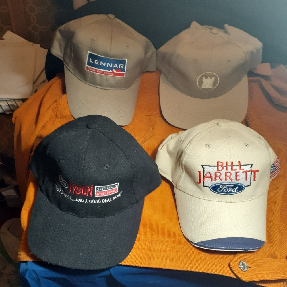 Baseball Hat mixed lot #2 (4), snap back style
